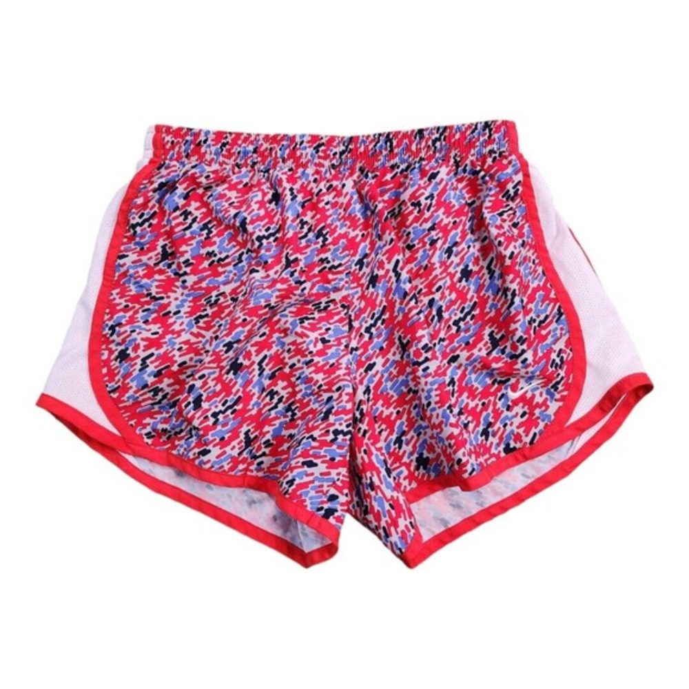 Nike Girls Activewear Shorts Multi Elastic Waist Dri-Fit Pull On Athletic Large